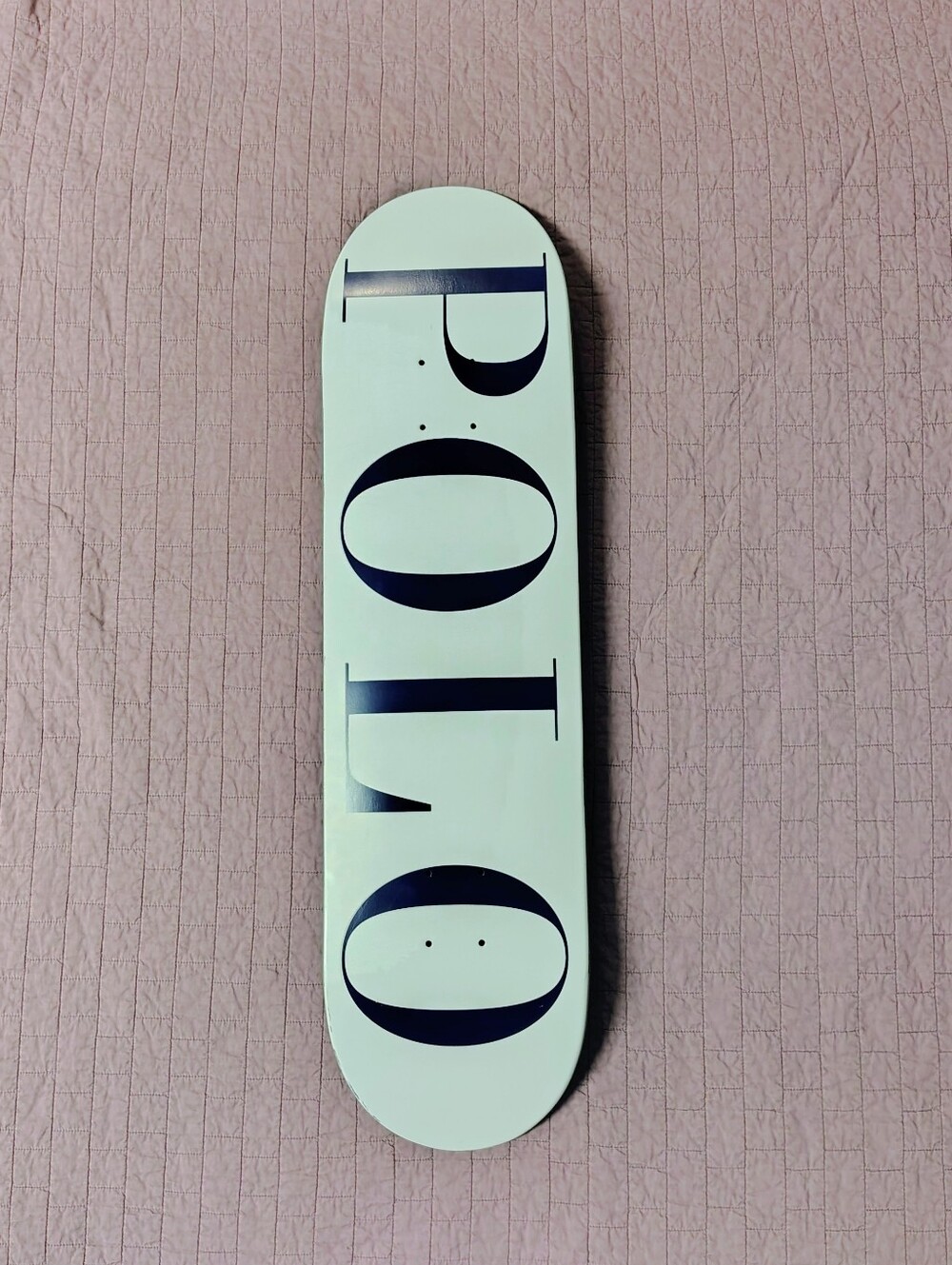 Polo by Ralph Lauren Blue Stained Wood Palace Skateboard Deck Collab
